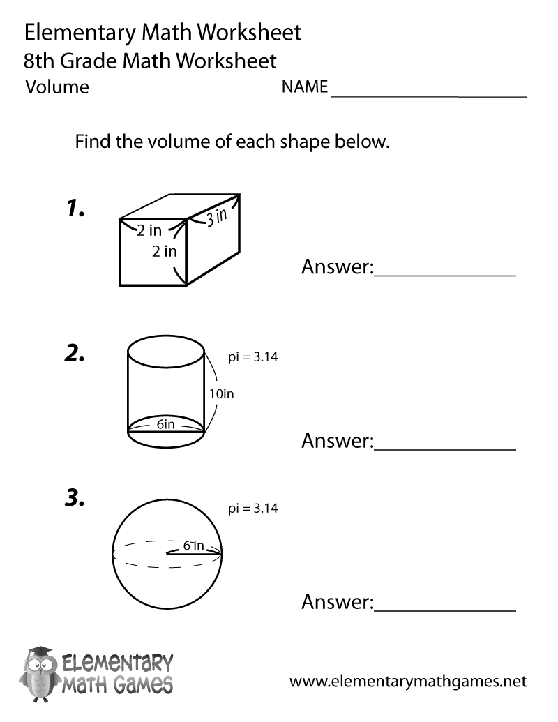 8th Grade Math Practice Test Printable That Are Insane